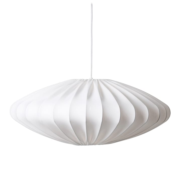 Ellipse lamp shade 65 cm cotton, White Watt & Veke