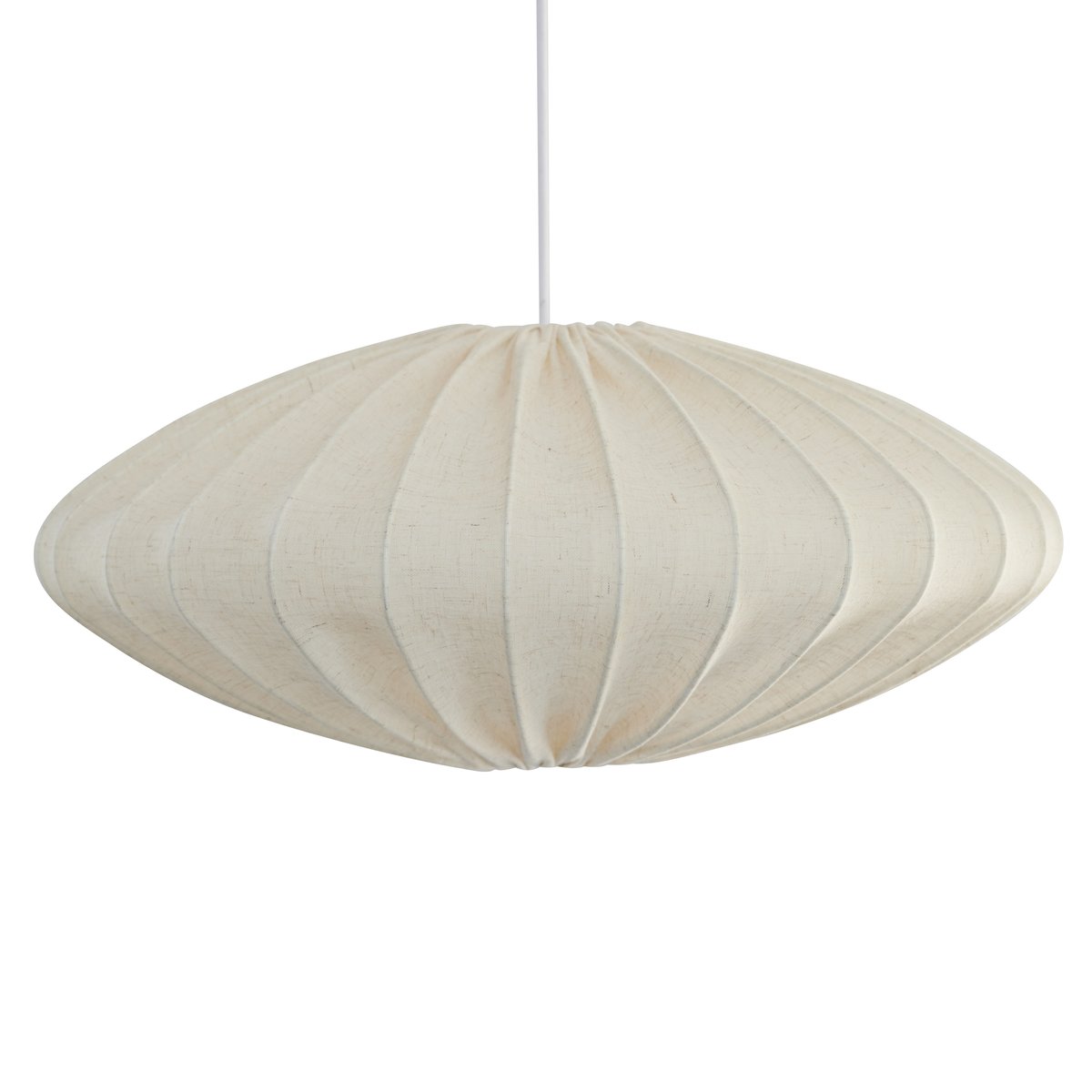 Watt & Veke Ellipse lamp shade 65 cm linen Natural