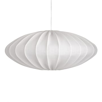 Ellipse lamp shade 65 cm linen - White - Watt & Veke