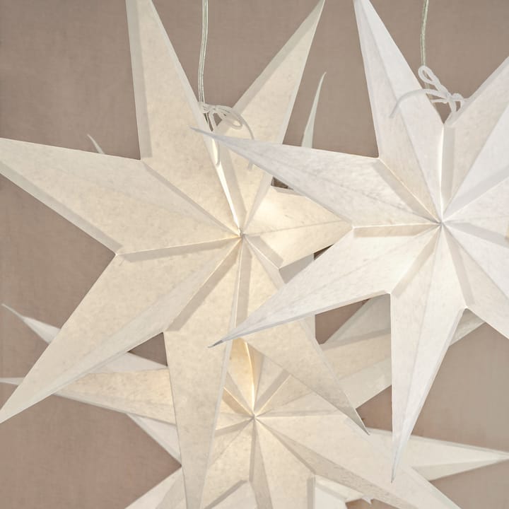 Greta Christmas star white, 44 cm Watt & Veke