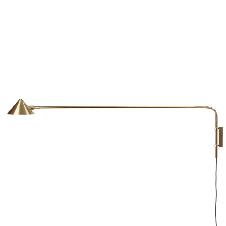 Kelly wall lamp long arm, Gold Watt & Veke