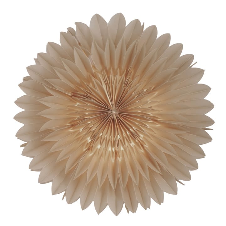 Lotus adventsstjärna Ø44 cm, Beige Watt & Veke