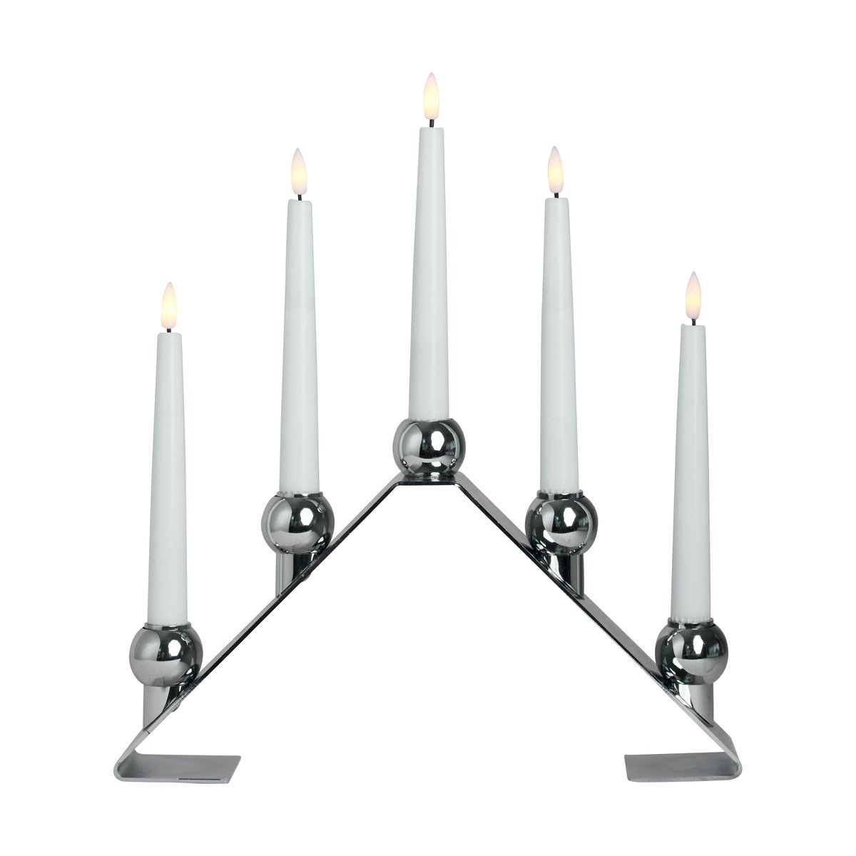 Watt & Veke Luna advent candle Chrome