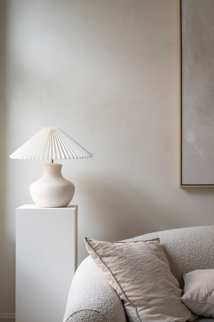 Mia lamp base 31 cm, White-ivory Watt & Veke