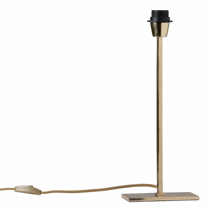 Milano lamp base, brass Watt & Veke