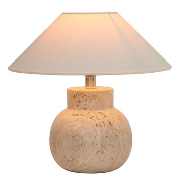 Pella lamp base - Travertine - Watt & Veke