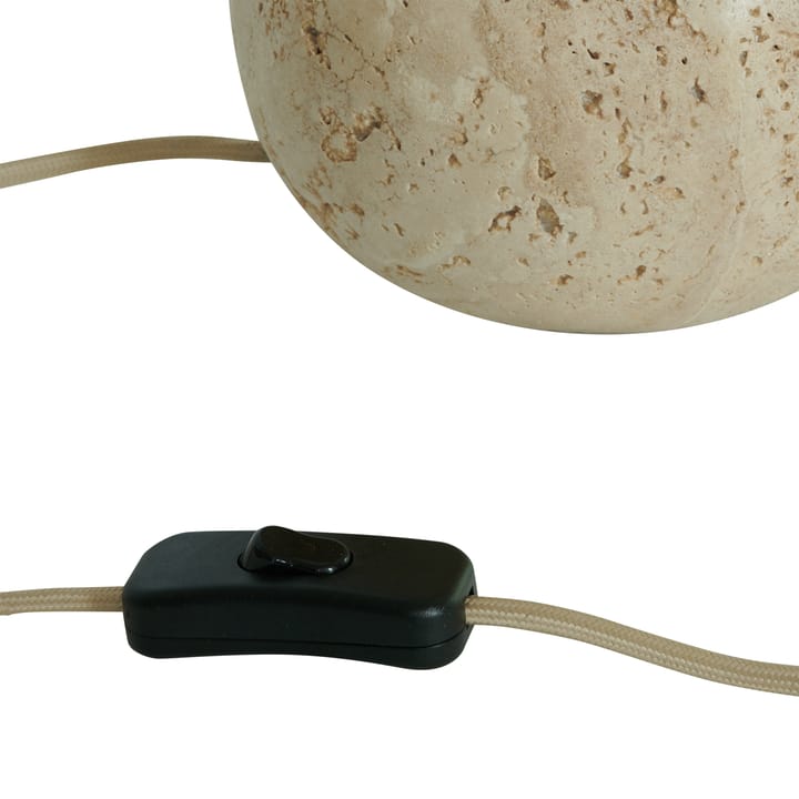 Pella lamp base, Travertine Watt & Veke