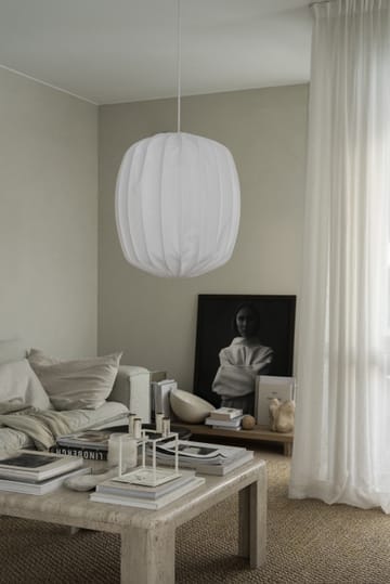 Prisma lampskärm Ø45 cm linne - White - Watt & Veke