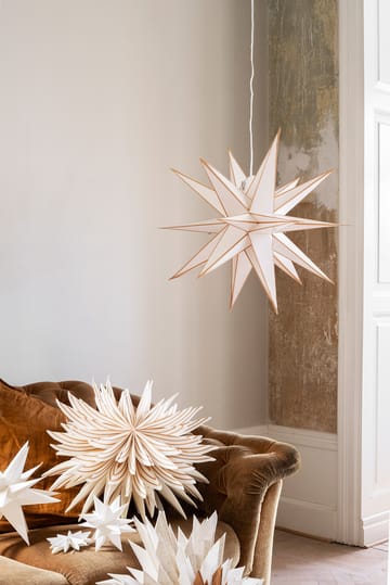 Sputnik advent star Ø60 cm - White-gold - Watt & Veke