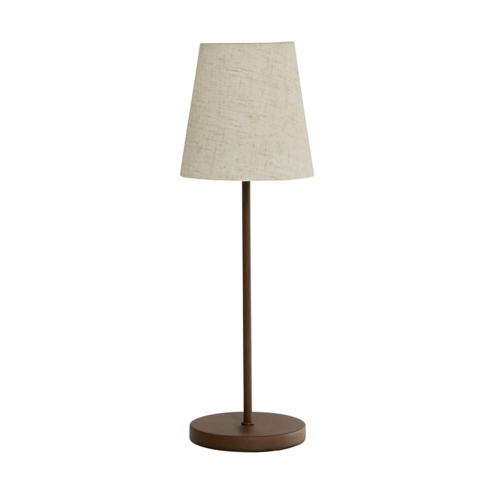 Tyra table lamp portable Ø14 cm, Coffee Watt & Veke