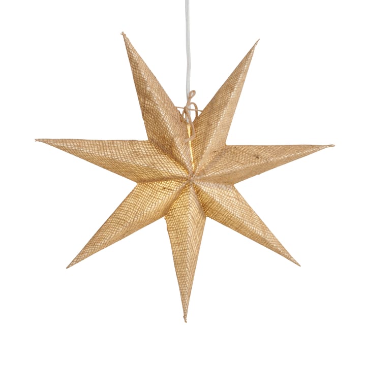 Vera advent star Ø44 cm, Jute Watt & Veke