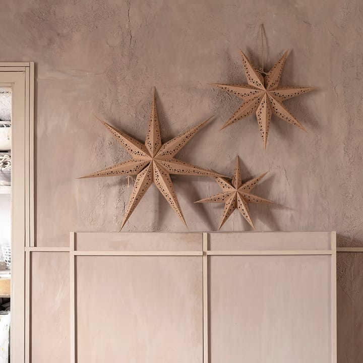 Vintergatan advent star 44 cm, nature Watt & Veke