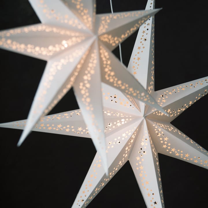 Vintergatan advent star 80 cm, white Watt & Veke