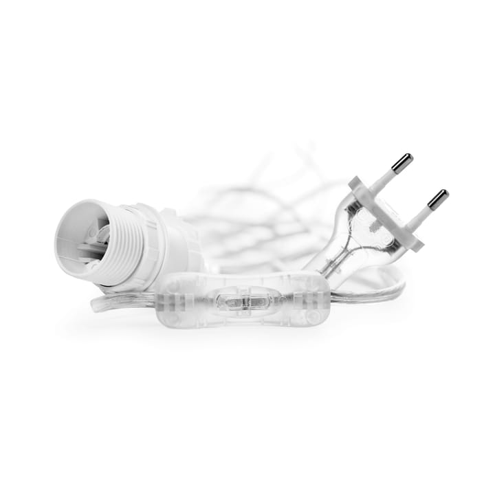 Watt & Veke cable with switch - transparent 5 m - Watt & Veke