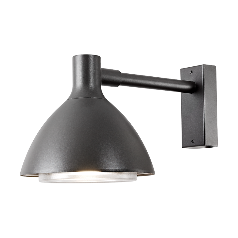 Westal Ark Medi wall sconce LED Ø37.4 cm Anthracite