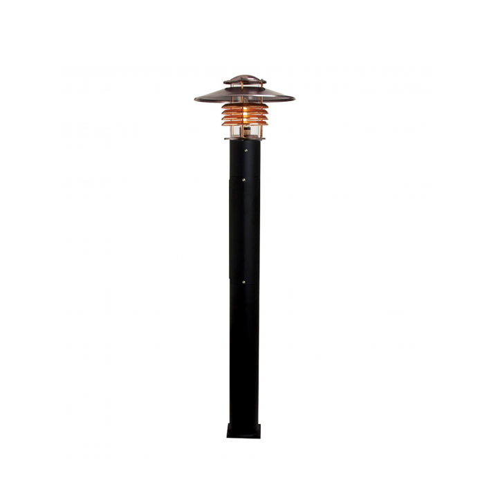 Westal Arnäs bollard with base plate Oxidized copper