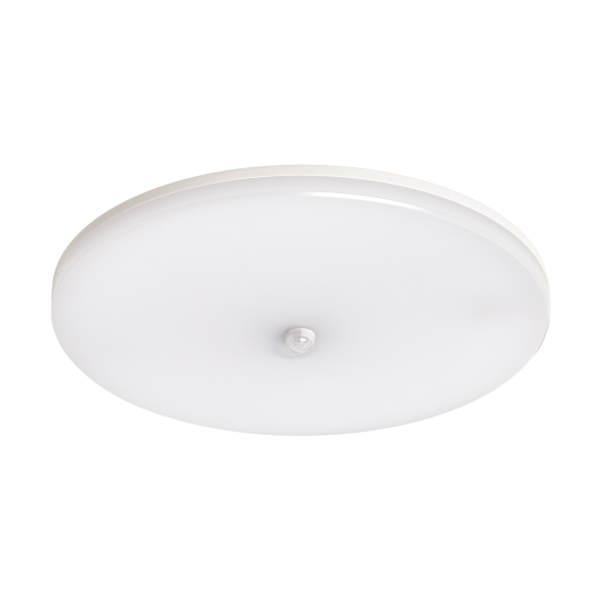 Westal Athena II PIR sensor 18 W ceiling lamp flush Ø30 cm White