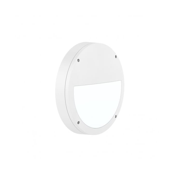 Diploma half PC wall lamp Ø27.5 cm - White - Westal