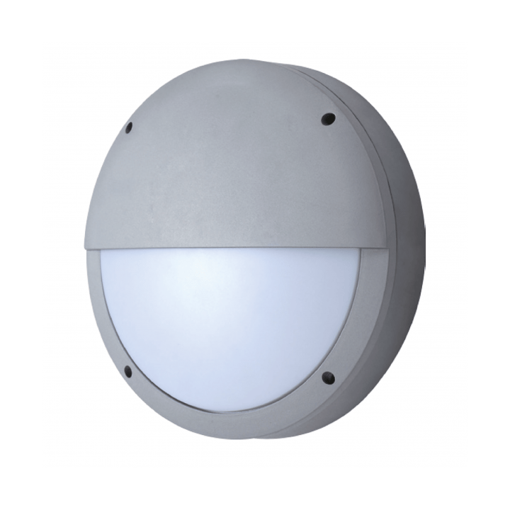 Diploma half wall lamp Ø27.5 cm, Gray Westal