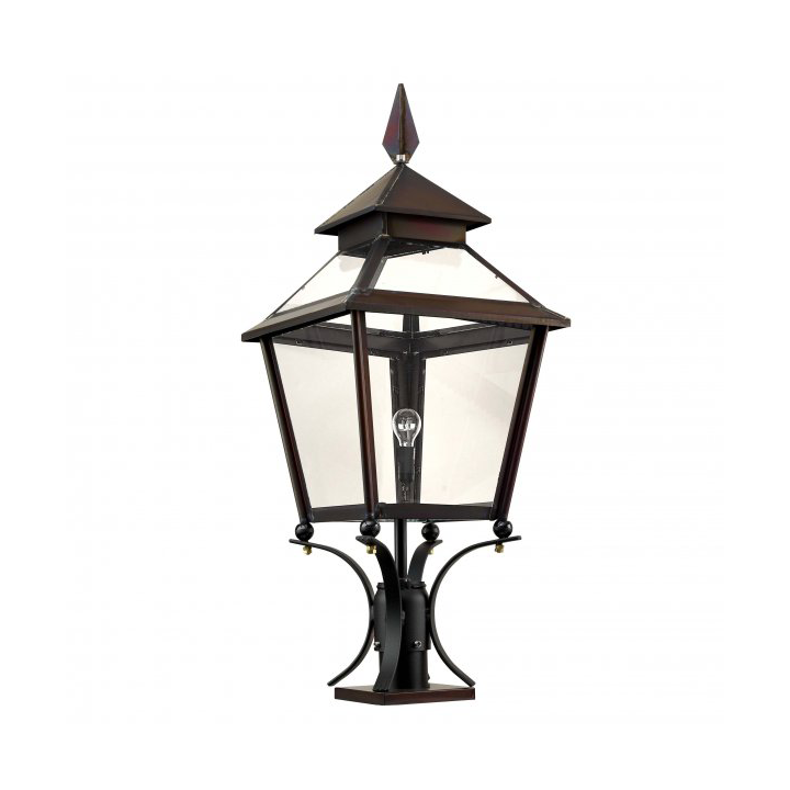 Westal Eriksberg Lantern 77.5x30.6 cm Oxidized copper