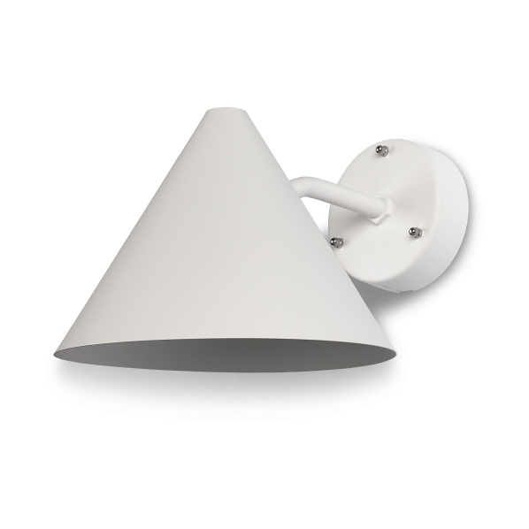 Funnel E27 Wall Lamp 33x25 cm, White Westal