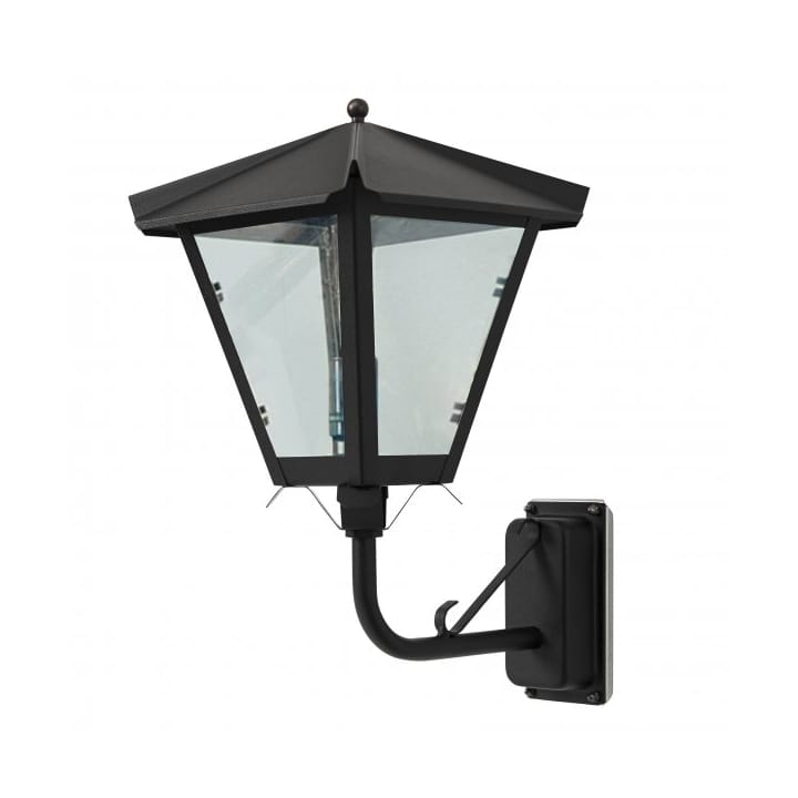 Gustav E27 Upward-Facing Wall Lantern 40 cm - Black - Westal