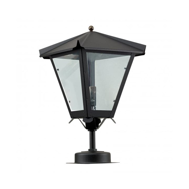 Gustav lantern window glass Ø22.5 cm - Black - Westal