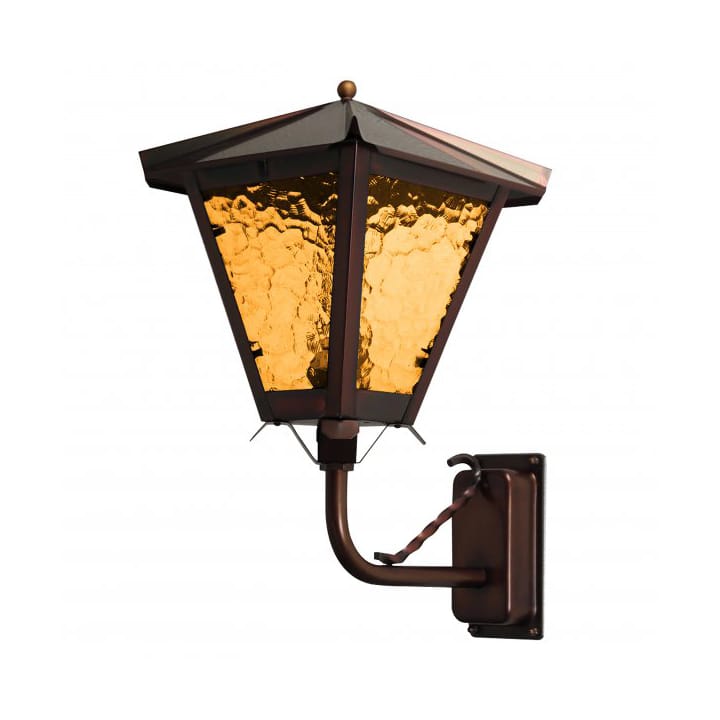 Gustav Wall Lantern Upward Facing E27 40x23 cm - Copper - Westal