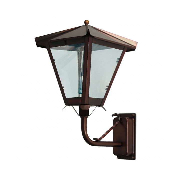 Gustav Wall Lantern Upward Facing E27 40x23 cm - Copper - Westal