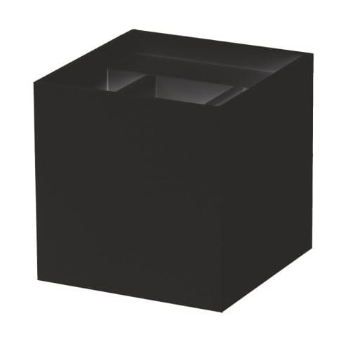 Illusion Box wall fixture 10x10 cm - Black - Westal