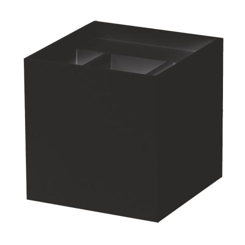 Westal Illusion Box wall fixture 10x10 cm Black