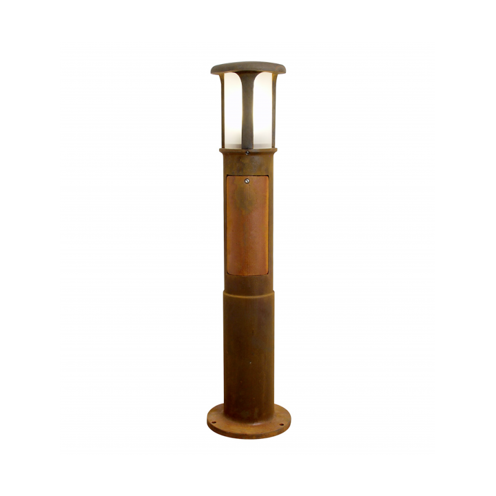 Westal Max I bollard E27 Ø19 cm Rust