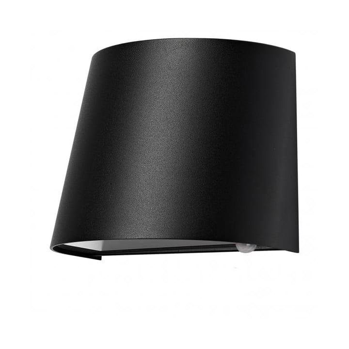 Mini PIR vägglampa LED 18,5x16 cm, Svart Westal