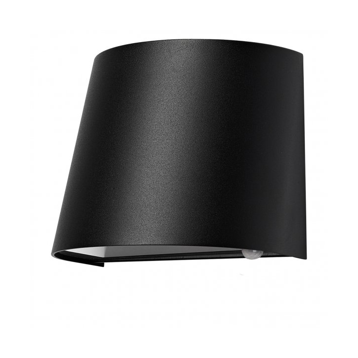 Westal Mini PIR wall lamp LED 18.5x16 cm Black