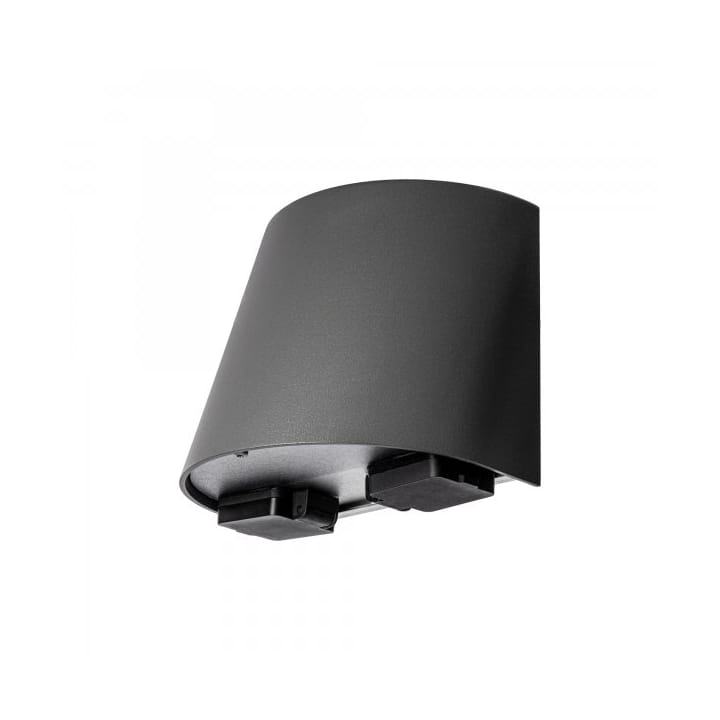 Mini wall lamp with socket 18.5 cm - Anthracite - Westal