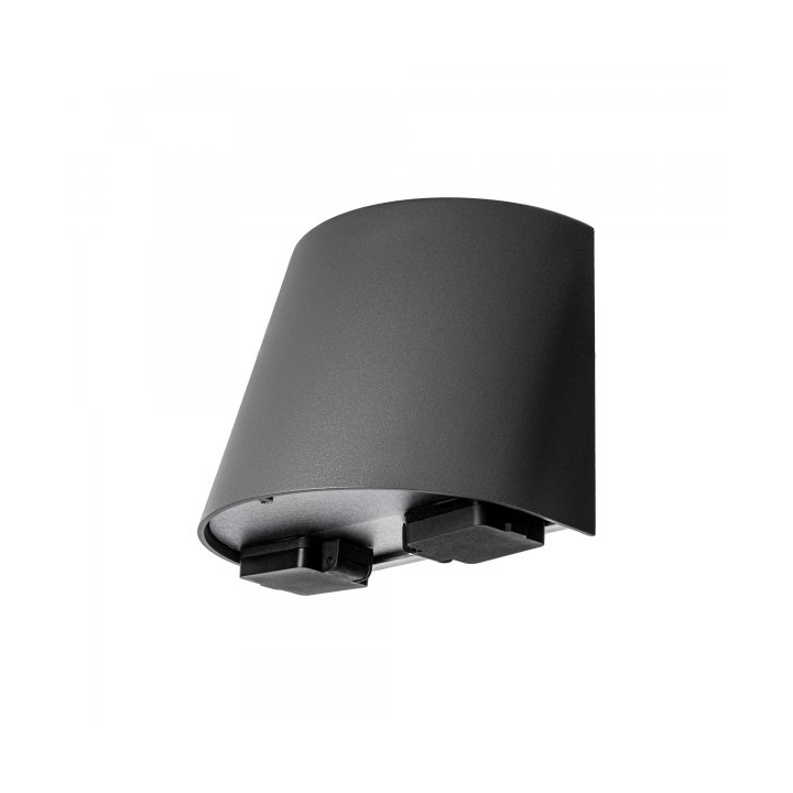 Westal Mini wall lamp with socket 18.5 cm Anthracite