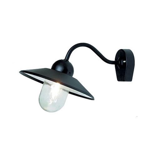 Stable wall lamp 44x30 cm - Black-clear - Westal