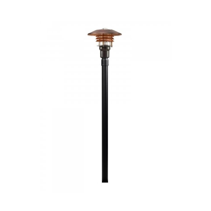 Tellus bollard 142.3x26 cm, Oxidized copper Westal