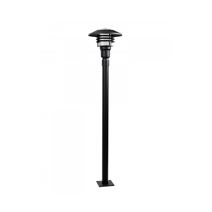 Westal Tellus bollard footplate Black-blasted