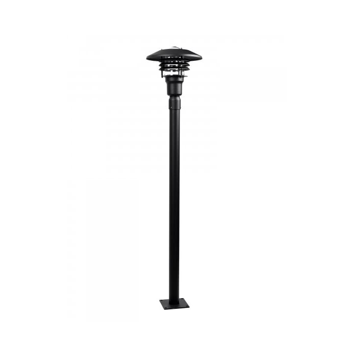 Tellus bollard footplate, Black Westal