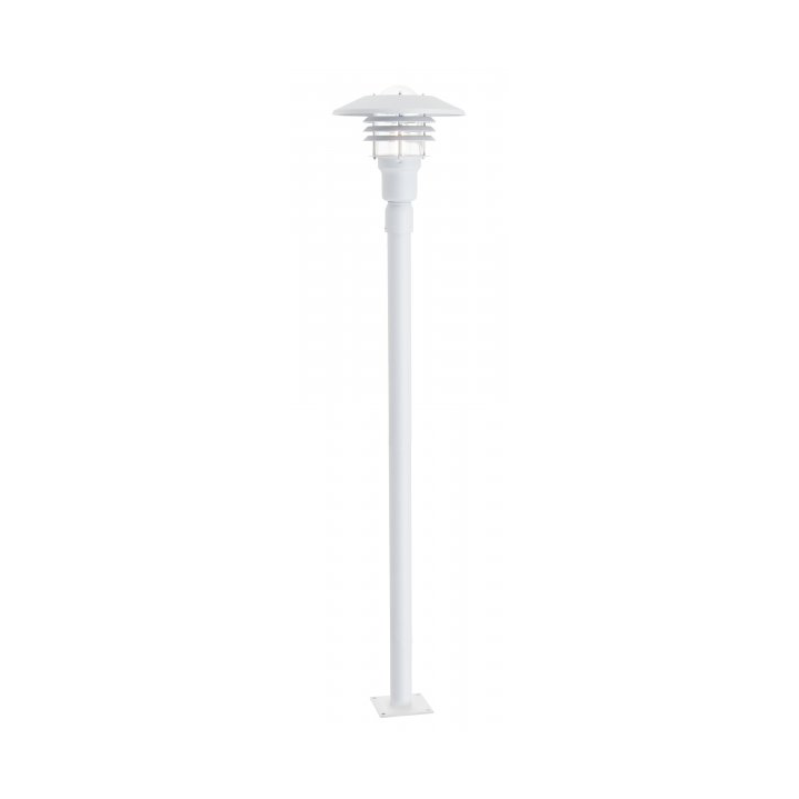 Westal Tellus bollard footplate White