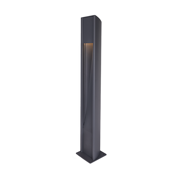 Westal Trius bollard 100x15 cm Anthracite