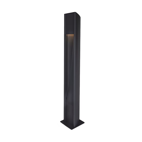 Trius bollard 100x15 cm, Black Westal