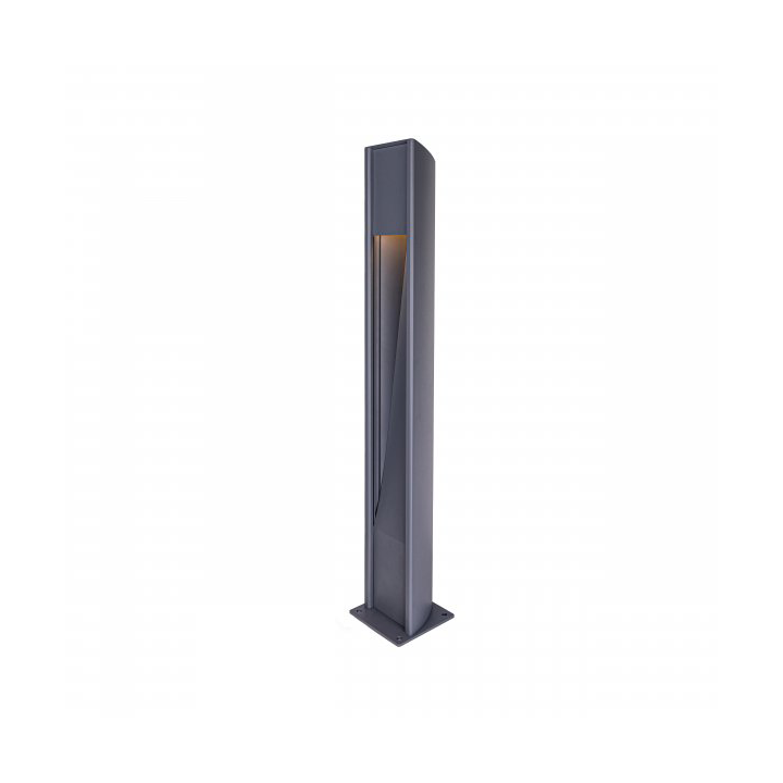 Westal Trius bollard 100x15 cm Gray