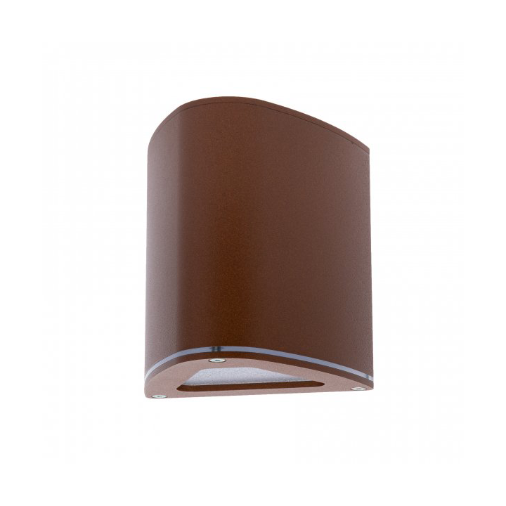 Westal Trius I wall lamp 16x15 cm Corten