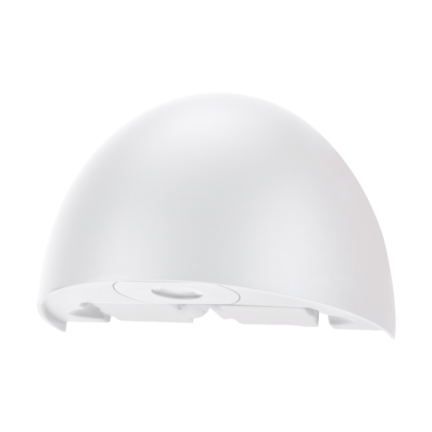 Uni II LED Wandleuchte 22x15,5 cm - Grau - Westal