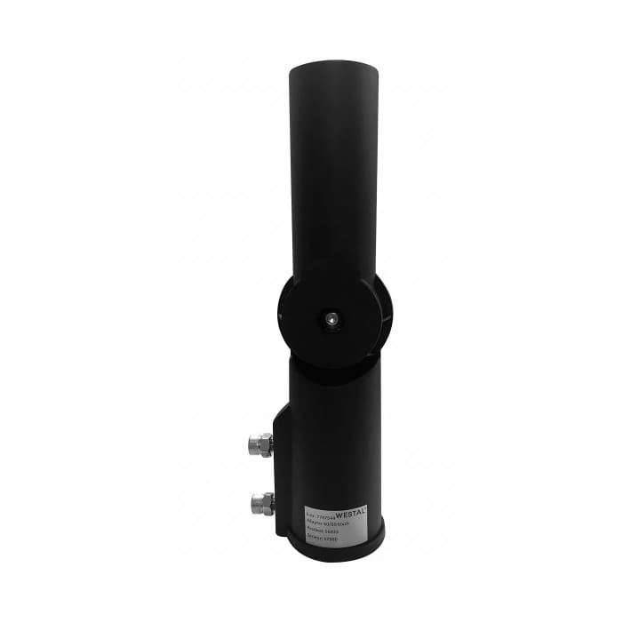 Westal angle adapter Ø60-Ø60 - Black - Westal