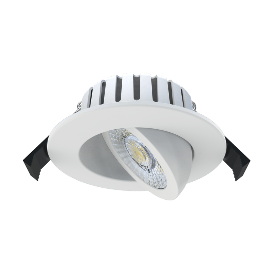 WLD FR72 Flex Neigungsspotlight 9,5x3,2 cm - Weiß - Westal