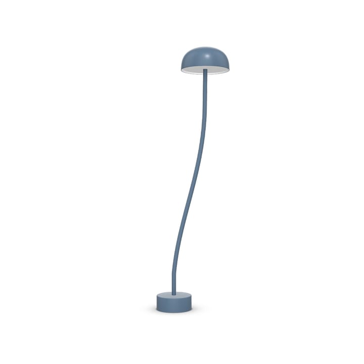 Curve L floor Lamp - Dove blue, medium - Zero Interiör