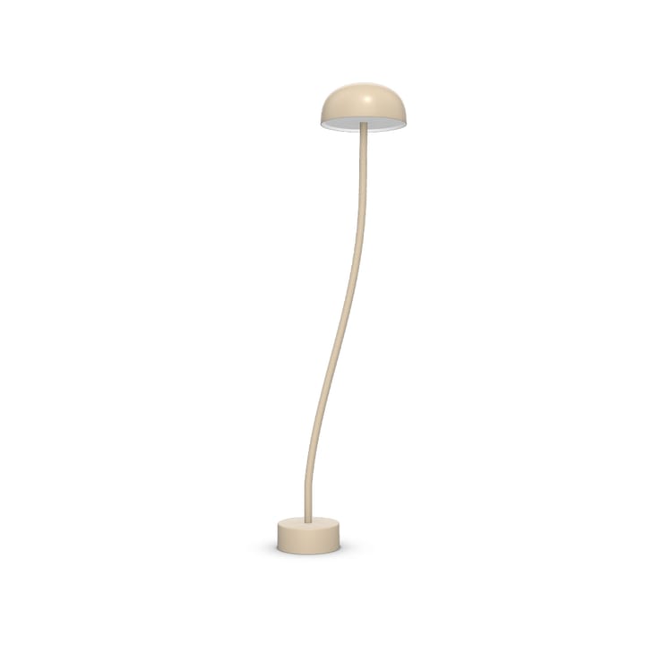 Curve L floor Lamp - Ivory, medium - Zero Interiör